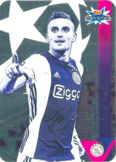 Dusan Tadic AFC Ajax 2019/20 Topps Crystal Champions League Silver UCL Master #120